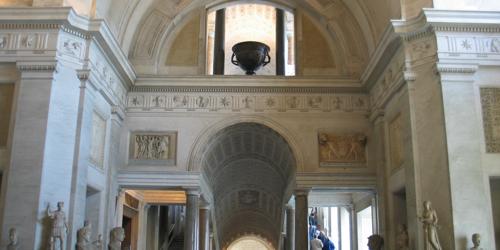 Hall in the Vatican Museum